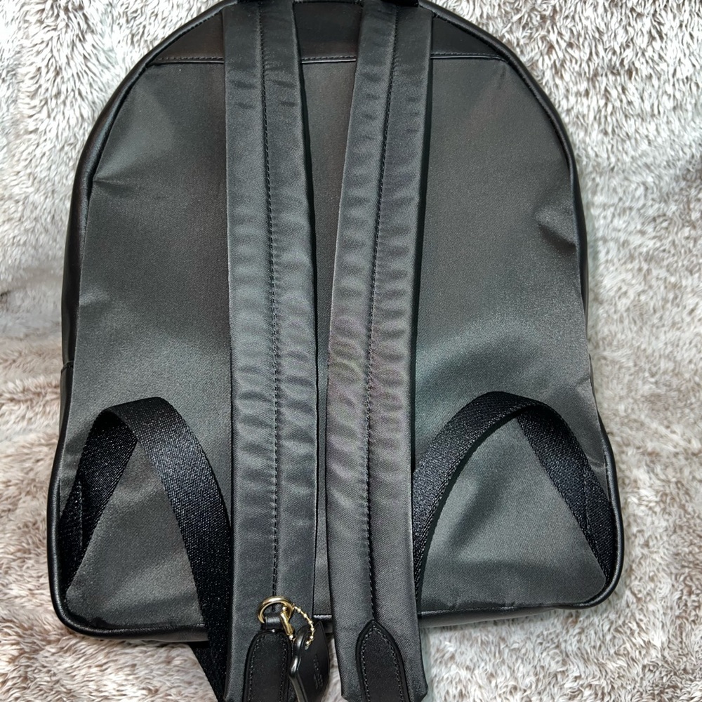 Coach Medium Charlie Backpack In Signature Canvas - Picture 2 of 3